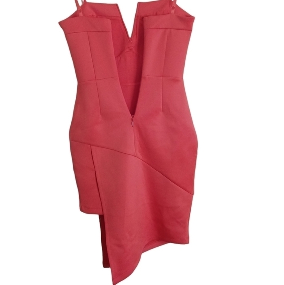 Bebe Orange Above Knee Mini - Picture 4 of 7